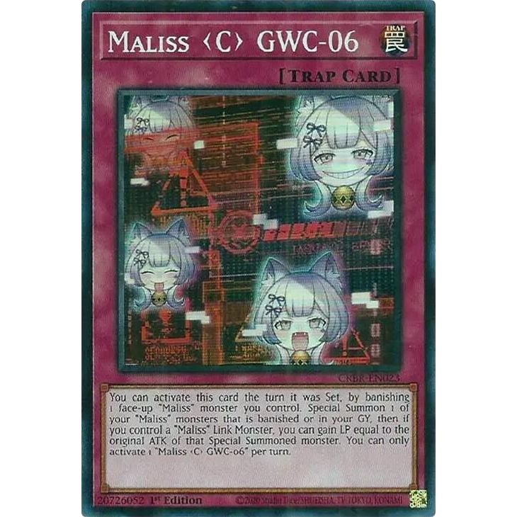 Image for Maliss C GWC-06 (SR) (CRBR-EN023) (CRBR) - YuGiOh