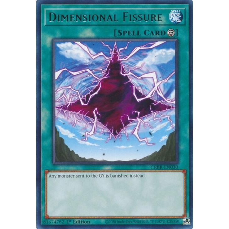 Image for Dimensional Fissure (CRBR-EN030) (CRBR) - YuGiOh