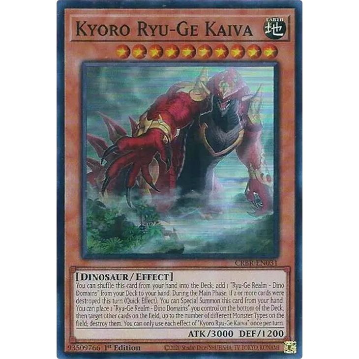 Image for Kyoro Ryu-Ge Kaiva (CRBR-EN031) (CRBR) - YuGiOh