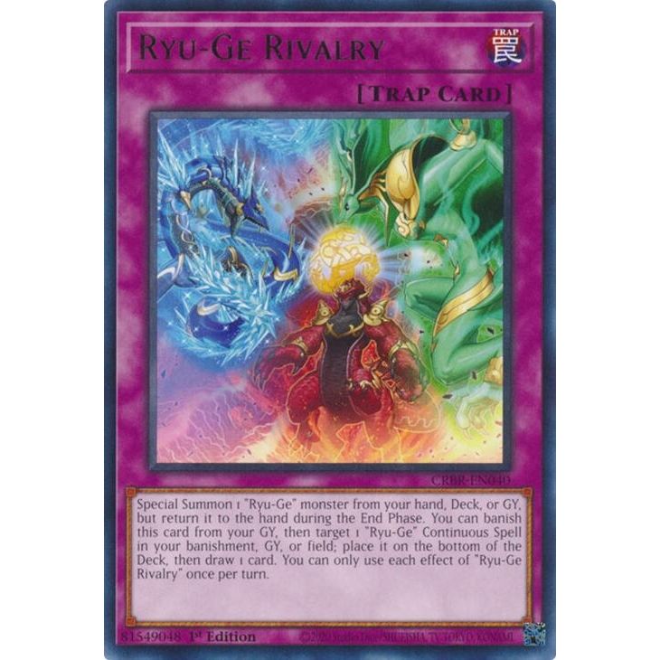 Image for Ryu-Ge Rivalry (CRBR-EN040) (CRBR) - YuGiOh