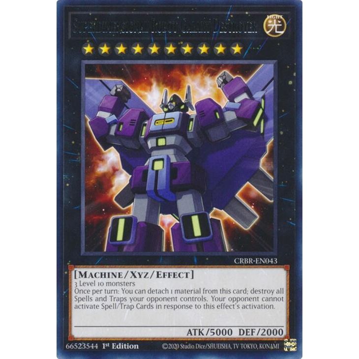 Image for Superdimensional Robot Galaxy Destroyer (CRBR-EN043) (CRBR) - YuGiOh