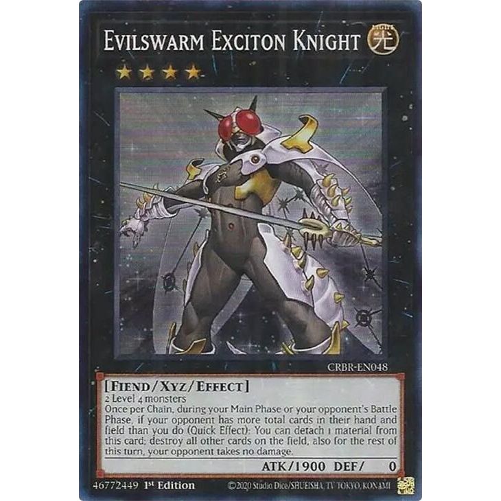 Image for Evilswarm Exciton Knight (SR) (CRBR-EN048) (CRBR) - YuGiOh