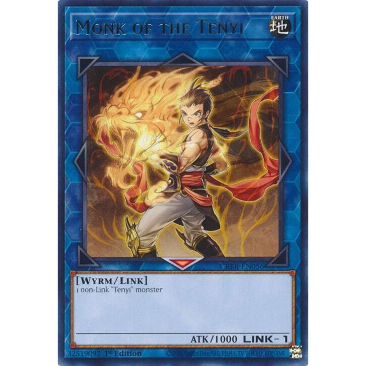 Image for Monk of the Tenyi (CRBR-EN056) (CRBR) - YuGiOh