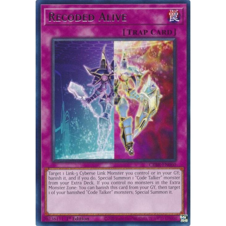 Image for Recoded Alive (CRBR-EN060) (CRBR) - YuGiOh