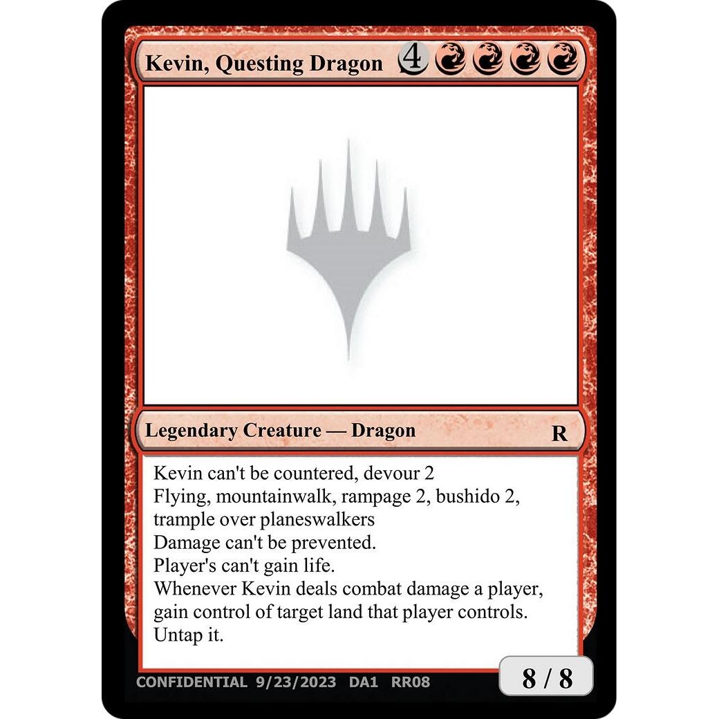 Image for Kevin, Questing Dragon - Magic: The Gathering