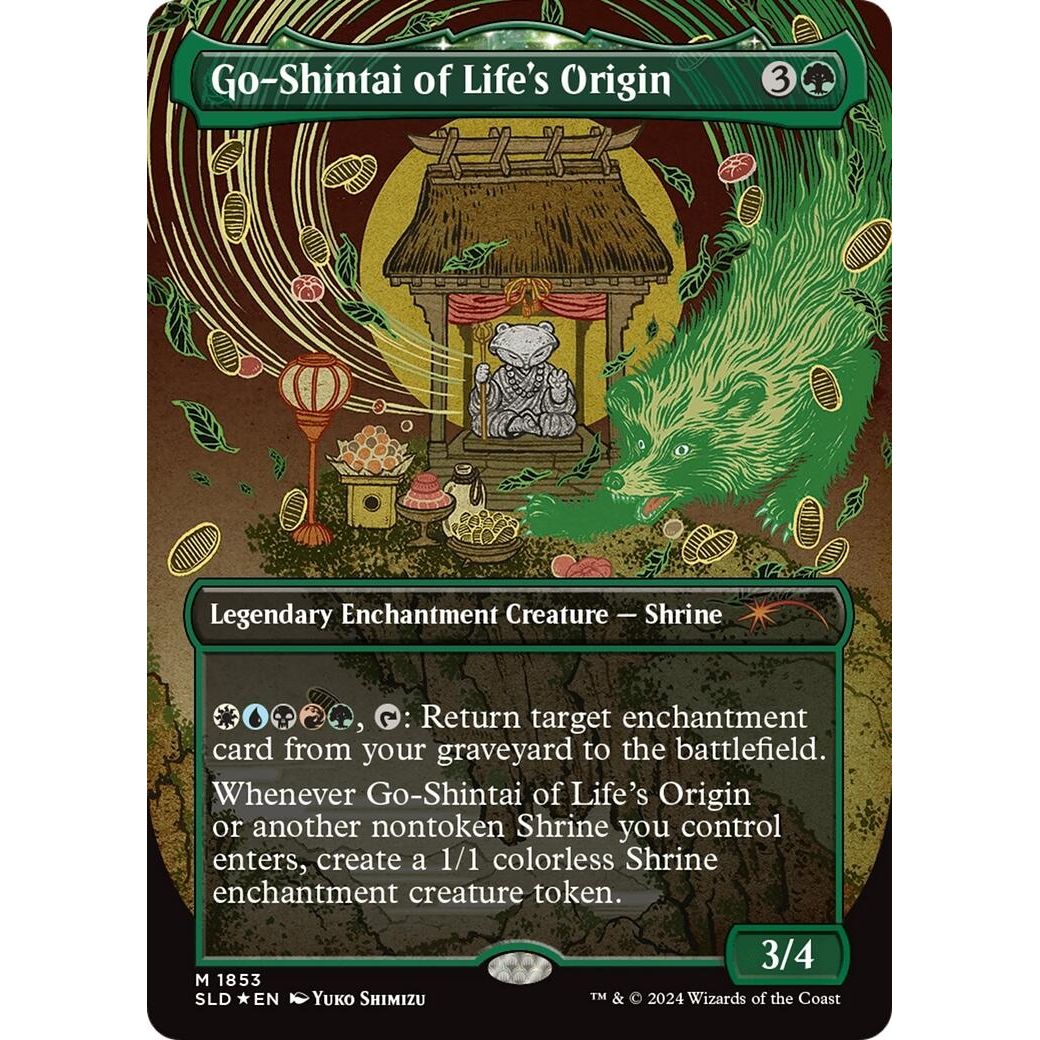 Image for Go-Shintai of Life's Origin (Display Commander) - Thick Stock (1853) (SLD) - Magic: The Gathering