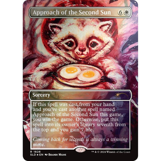Image for Approach of the Second Sun (Rainbow Foil) (1826) (SLD) - Magic: The Gathering