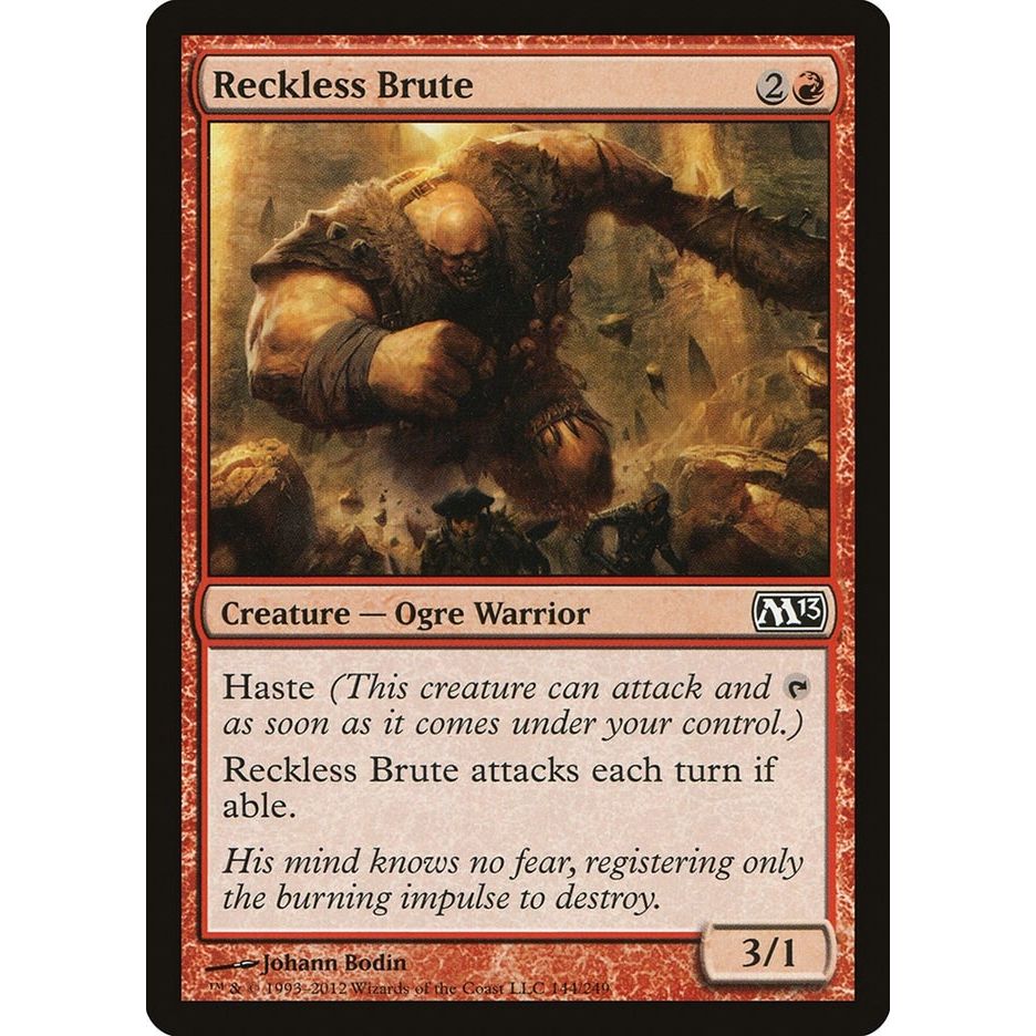 Image for Reckless Brute (144) (M13) - Magic: The Gathering