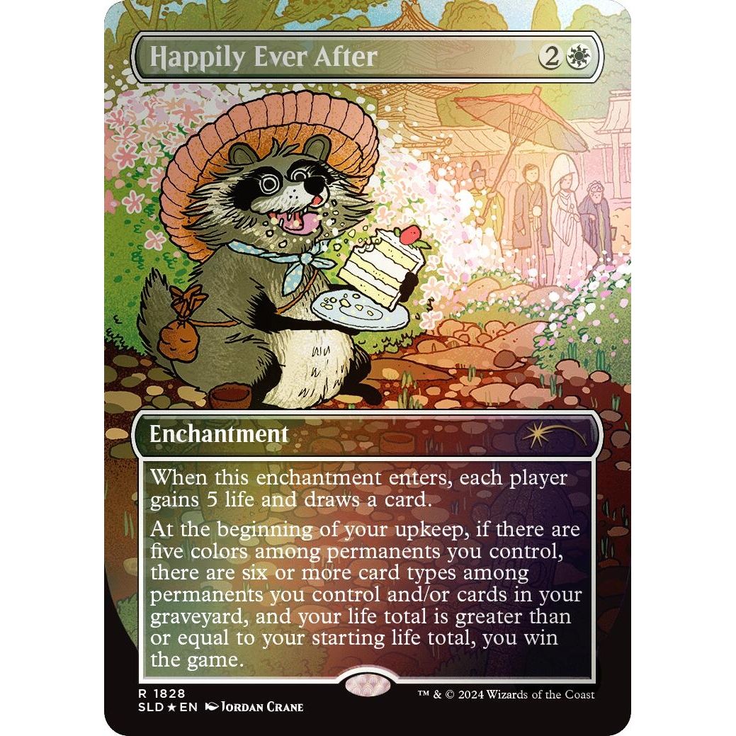 Image for Happily Ever After (Rainbow Foil) (1828) (SLD) - Magic: The Gathering