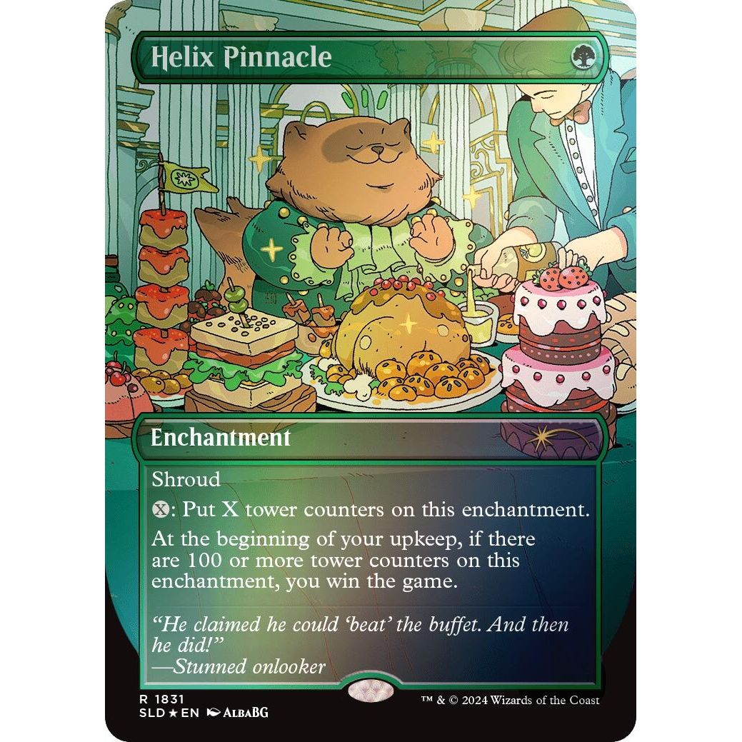 Image for Helix Pinnacle (Rainbow Foil) (1831) (SLD) - Magic: The Gathering