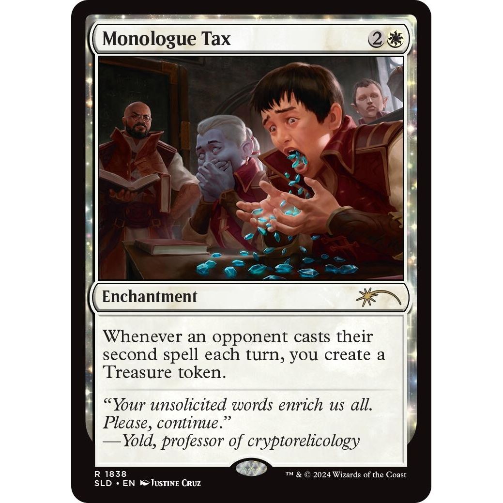 Image for Monologue Tax (1838) (SLD) - Magic: The Gathering