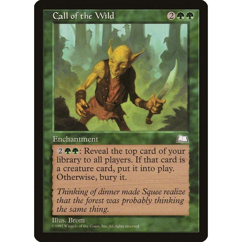 Image for Call of the Wild (WTH) - Magic: The Gathering