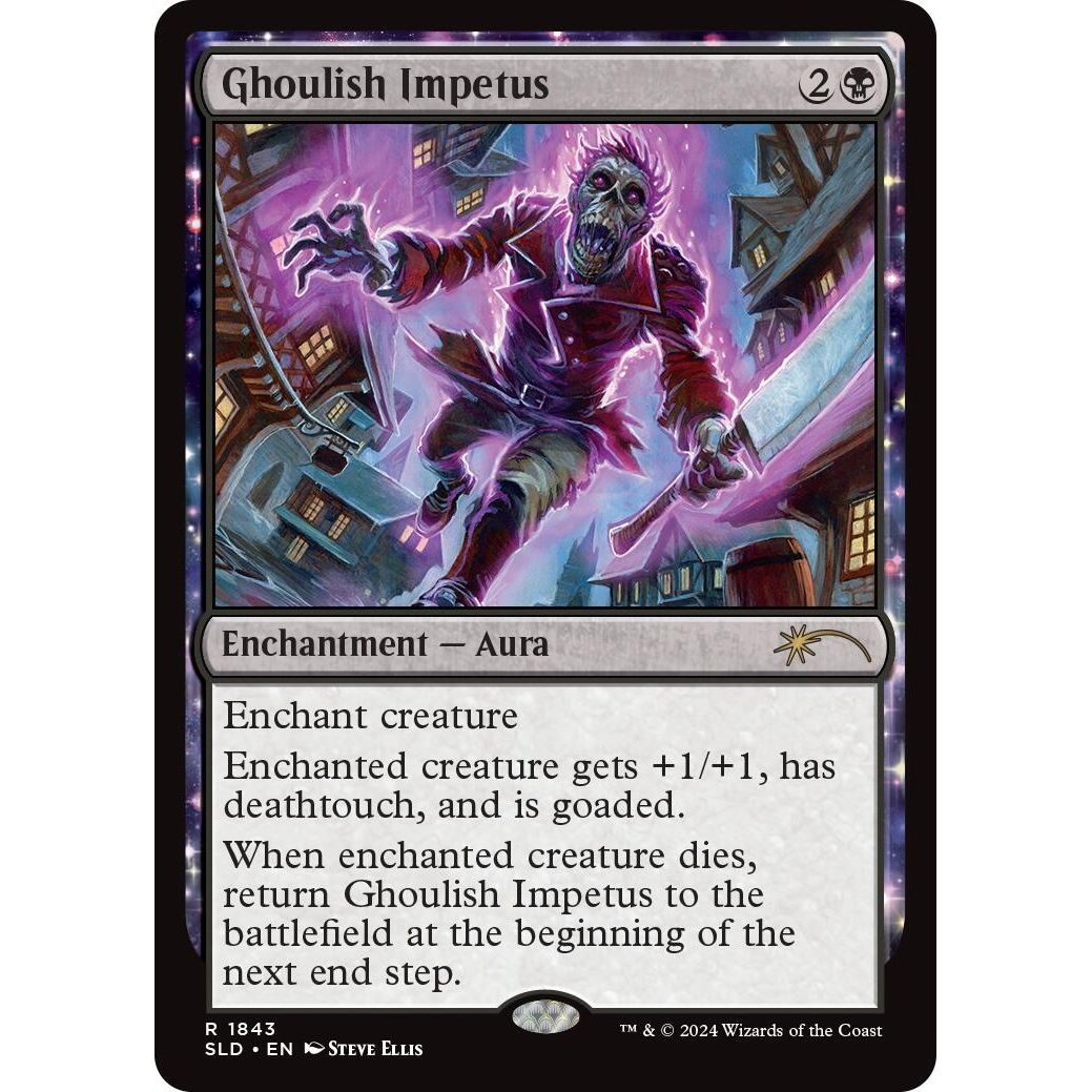 Image for Ghoulish Impetus (1843) (SLD) - Magic: The Gathering