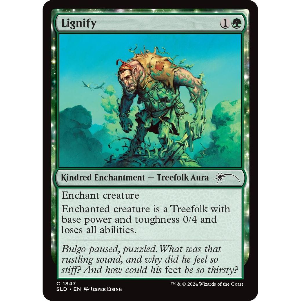 Image for Lignify (1847) (SLD) - Magic: The Gathering