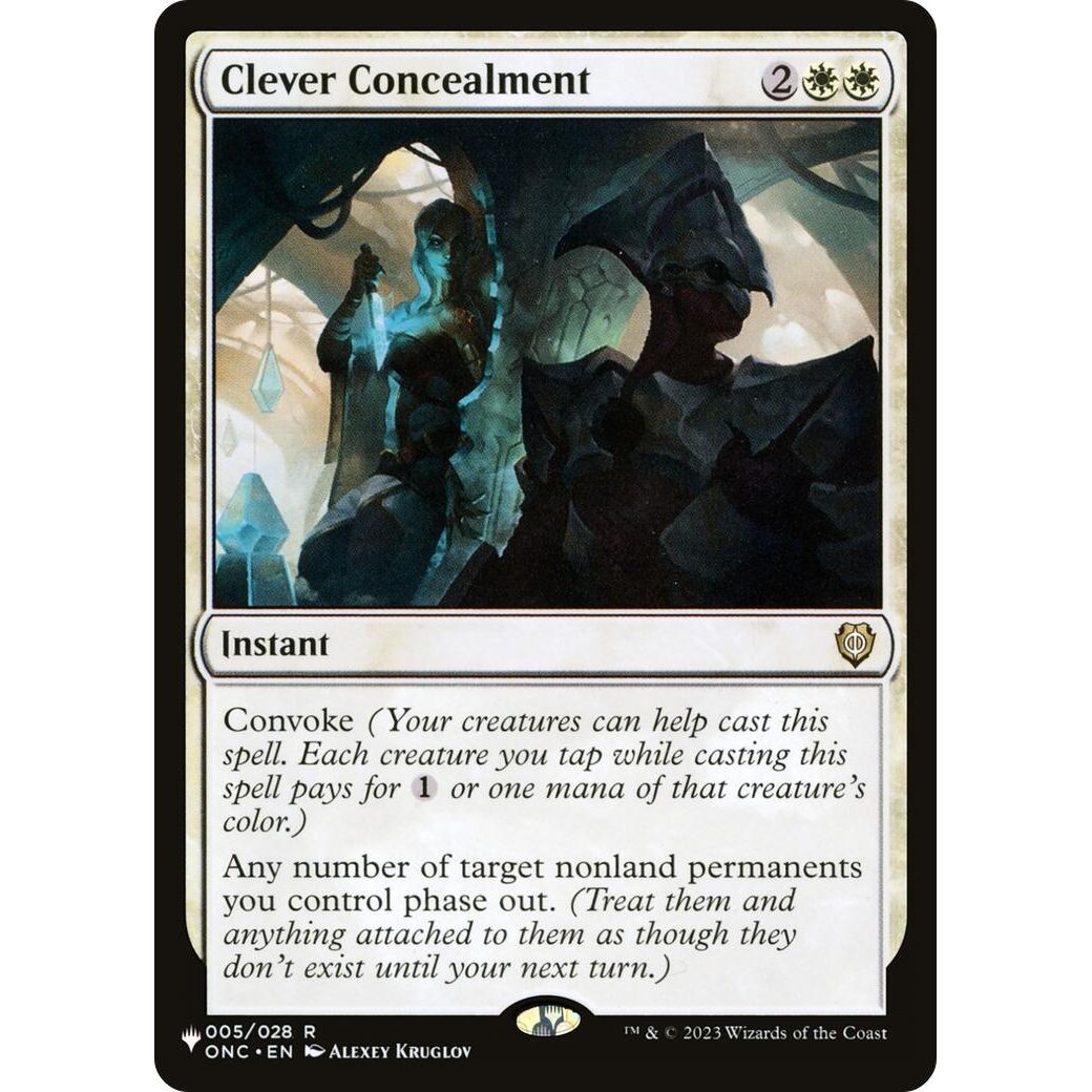 Image for Clever Concealment (005/028) (LIST) - Magic: The Gathering