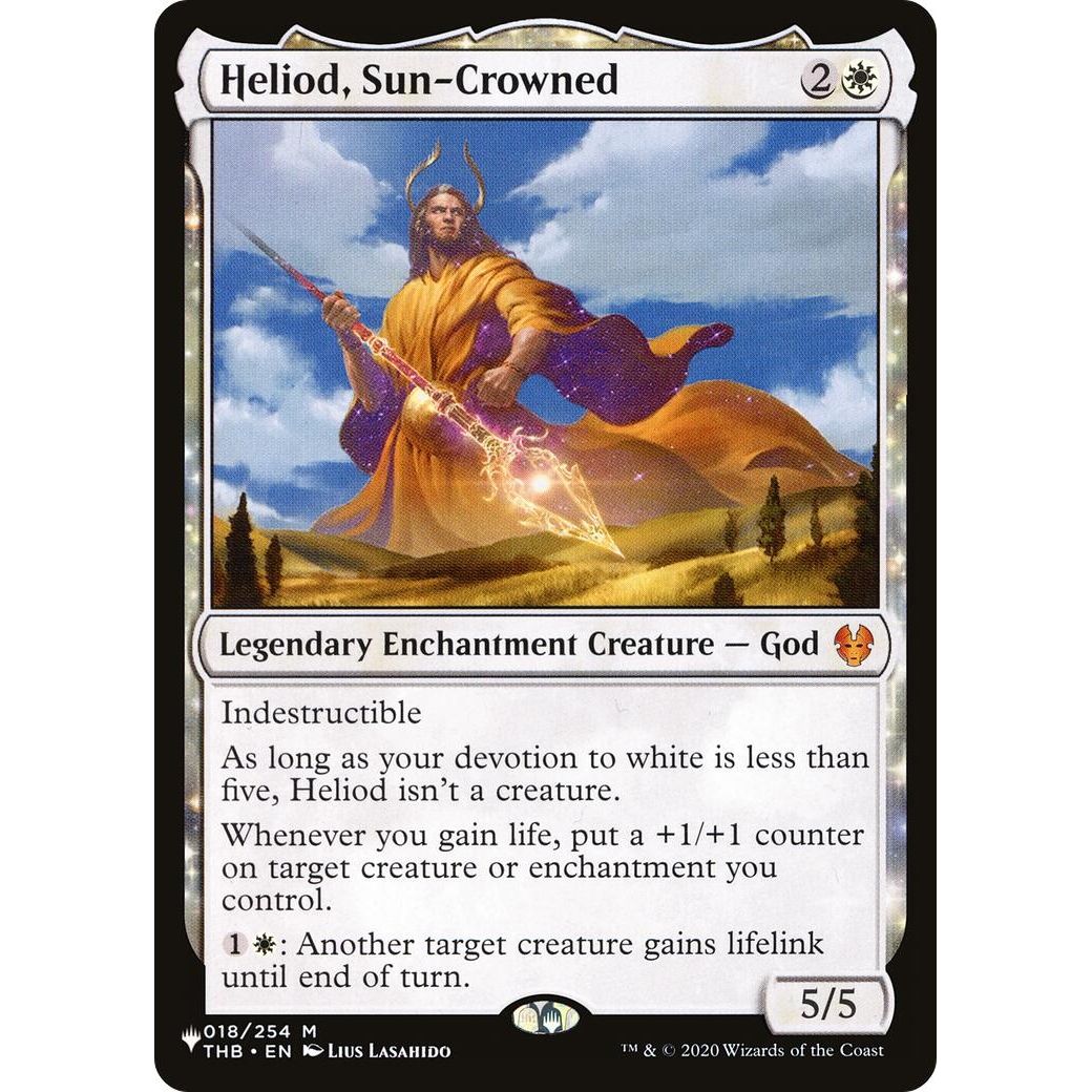 Image for Heliod, Sun-Crowned (018/254) (LIST) - Magic: The Gathering