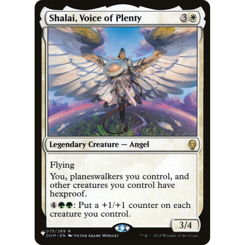 Image for Shalai, Voice of Plenty (035/269) (LIST) - Magic: The Gathering