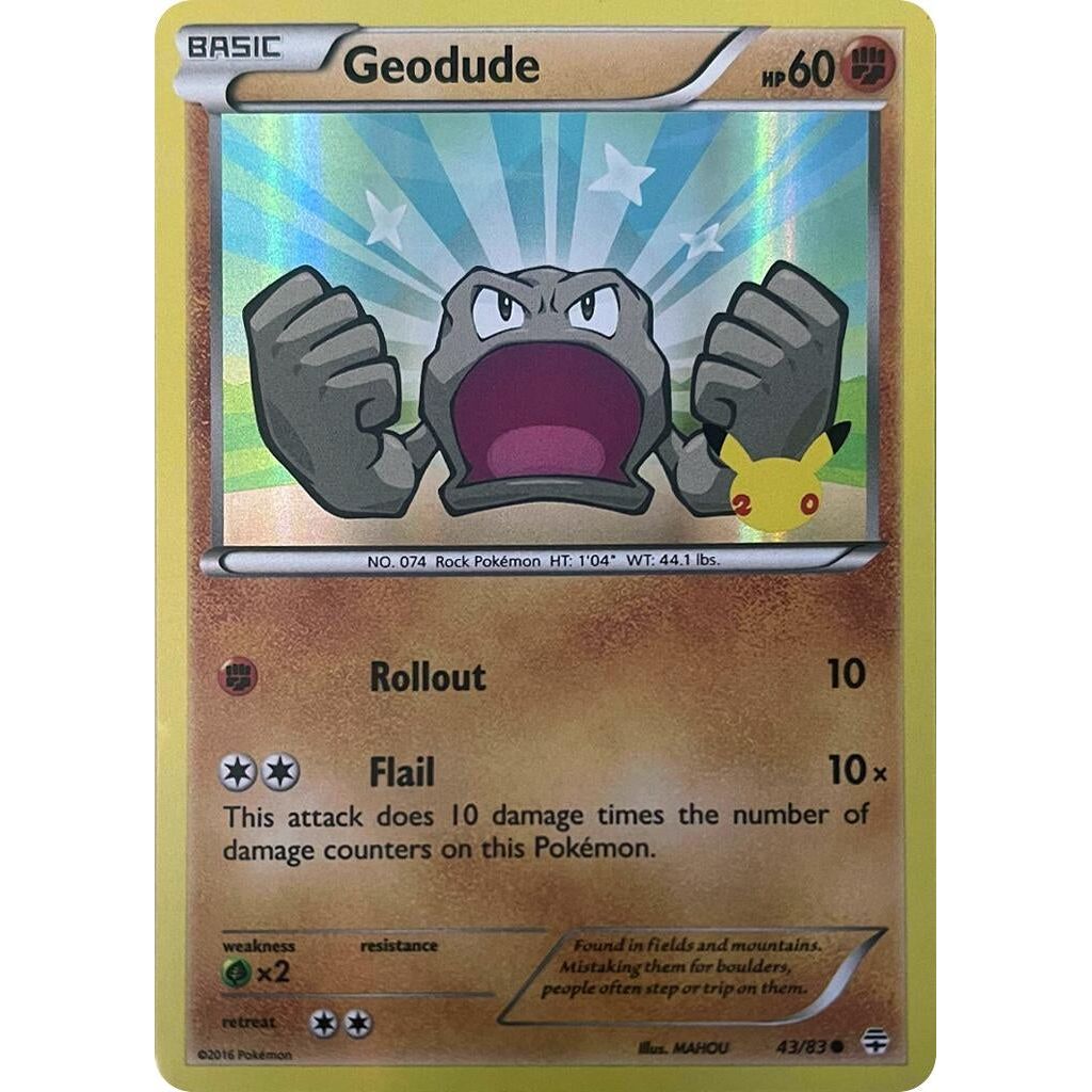 Image for Geodude (Stamped) (043/083) (GEN) - Pokemon