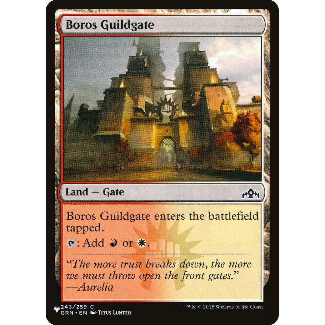 Image for Boros Guildgate (243/259) (LIST) - Magic: The Gathering