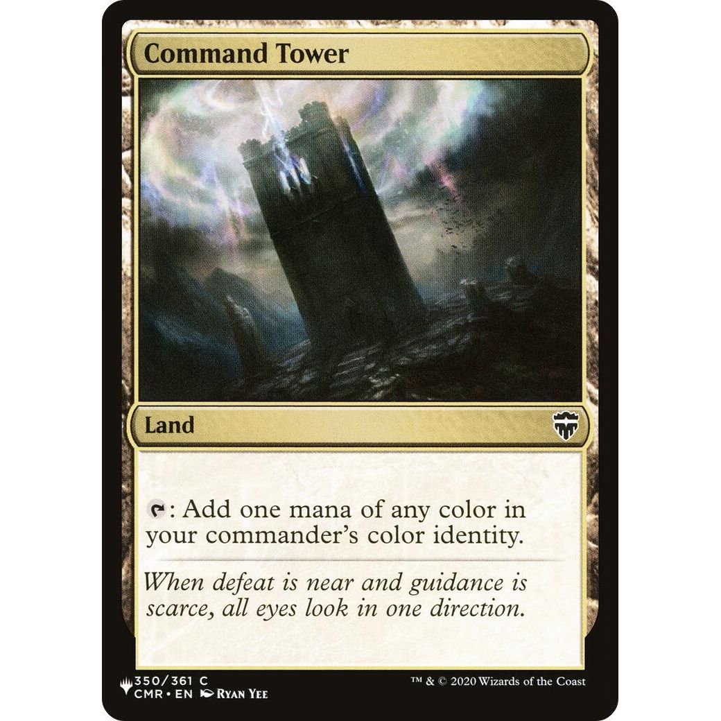 Image for Command Tower (CMR) (350/361) (LIST) - Magic: The Gathering