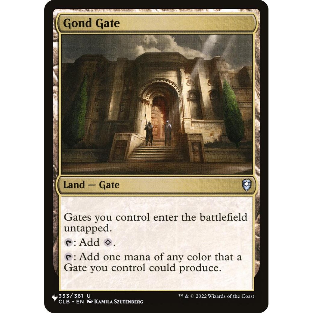 Image for Gond Gate (353/361) (LIST) - Magic: The Gathering