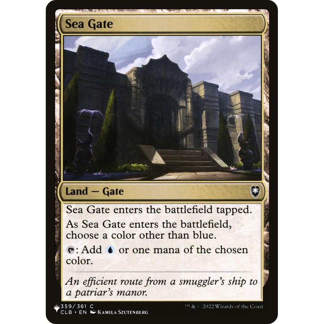 Image for Sea Gate (359/361) (LIST) - Magic: The Gathering