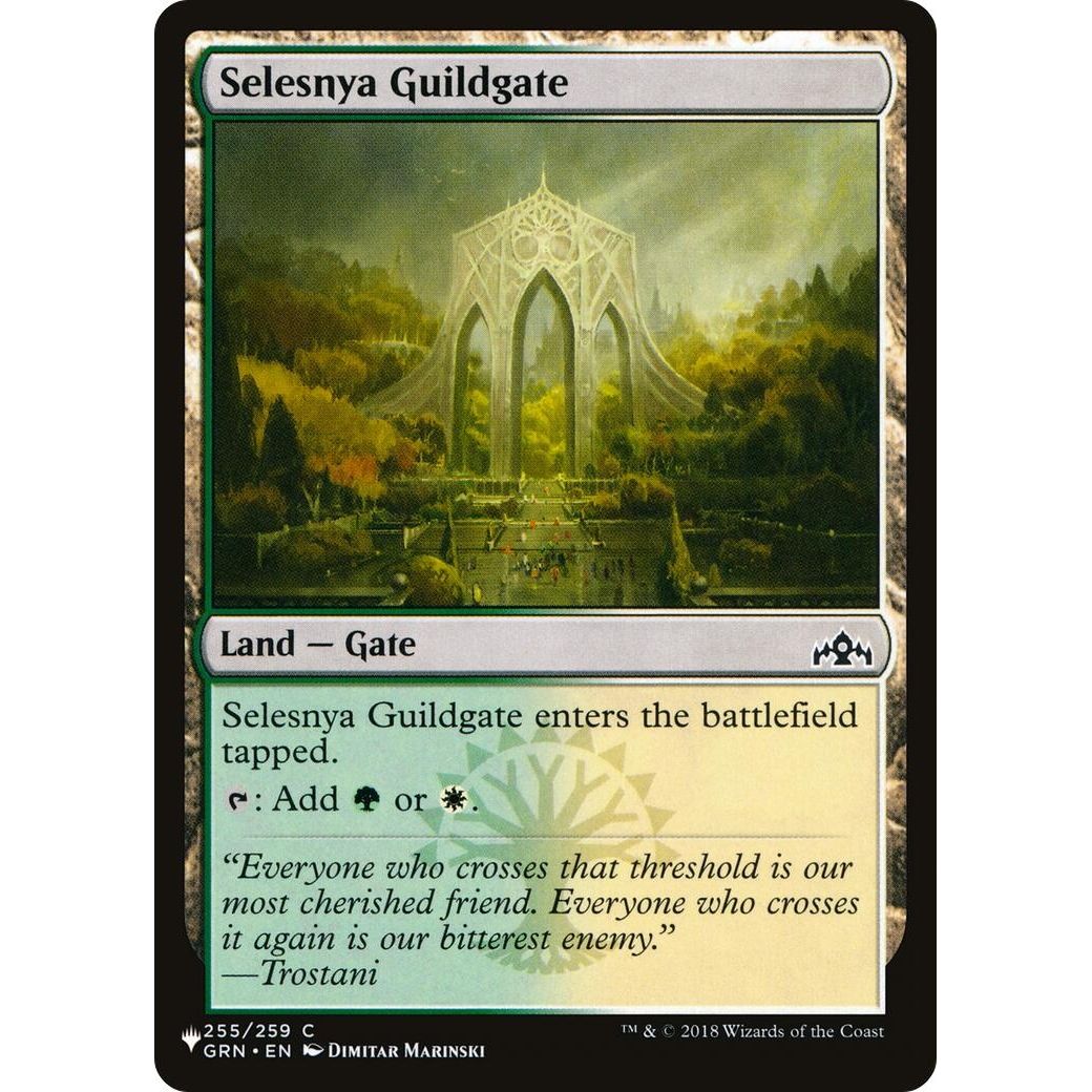 Image for Selesnya Guildgate (255) (LIST) - Magic: The Gathering