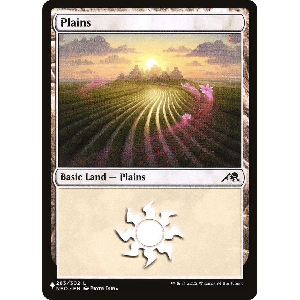 Image for Plains (NEO) (283/302) (LIST) - Magic: The Gathering