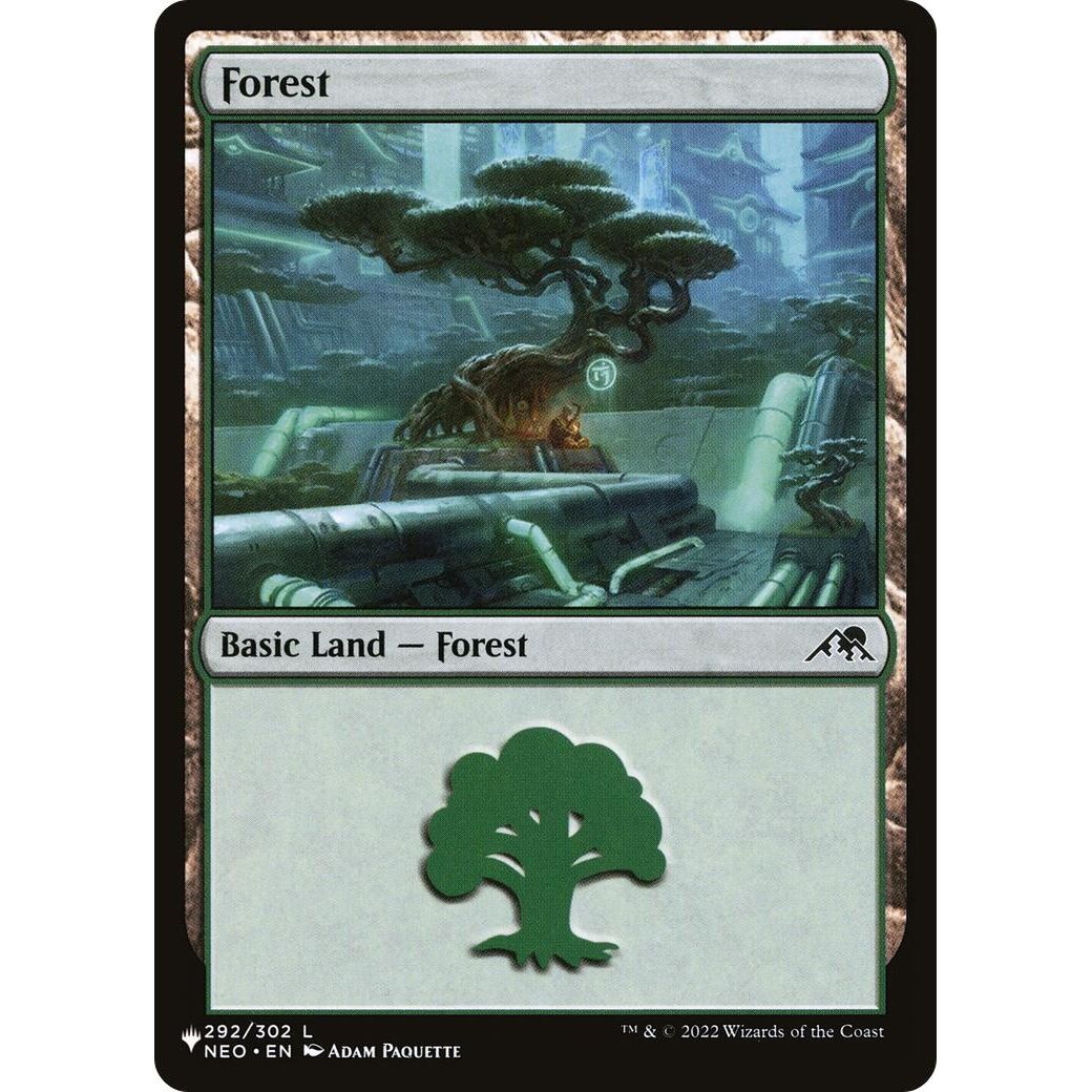 Image for Forest (NEO) (292/302) (LIST) - Magic: The Gathering