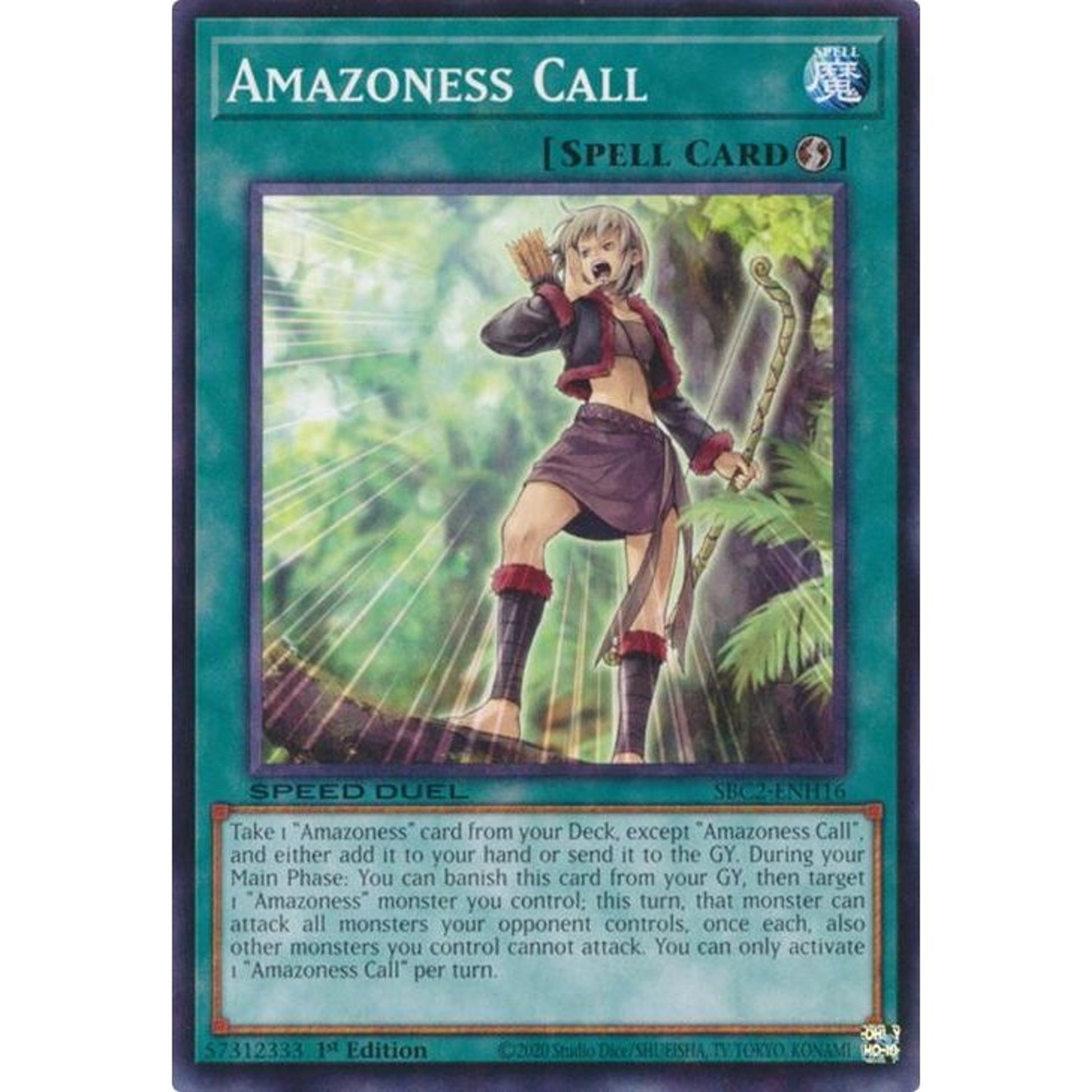 Image for Amazoness Call (SBC2-ENH16) (SBC2) - YuGiOh