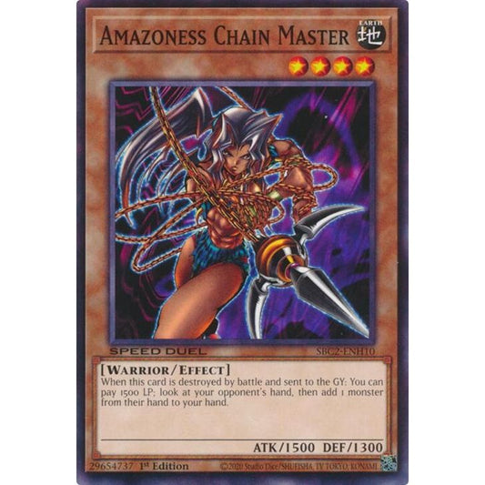 Image for Amazoness Chain Master (SBC2-ENH10) (SBC2) - YuGiOh