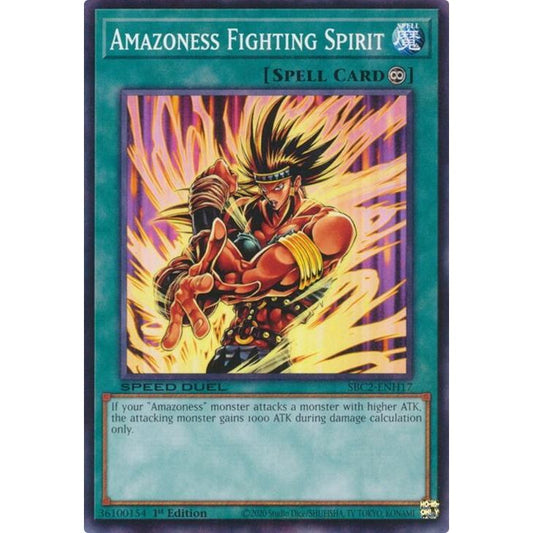Image for Amazoness Fighting Spirit (SBC2-ENH17) (SBC2) - YuGiOh