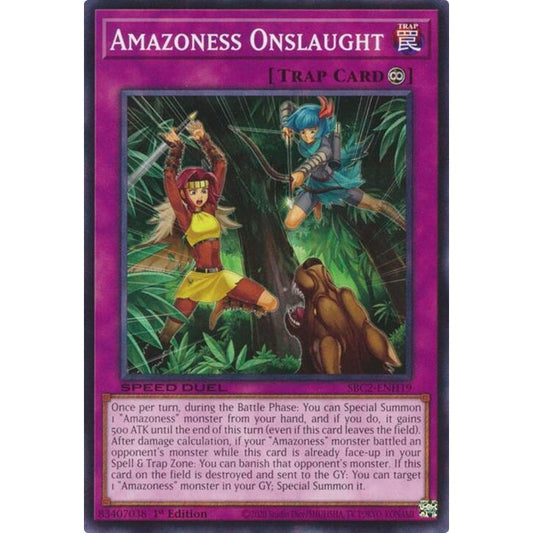 Image for Amazoness Onslaught (SBC2-ENH19) (SBC2) - YuGiOh