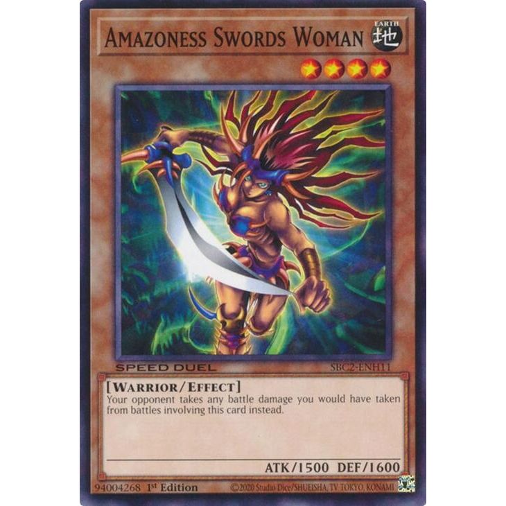 Image for Amazoness Swords Woman (SBC2-ENH11) (SBC2) - YuGiOh