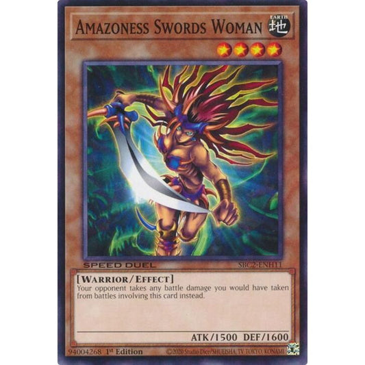 Image for Amazoness Swords Woman (SBC2-ENH11) (SBC2) - YuGiOh
