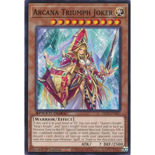 Image for Arcana Triumph Joker (SBC2-ENA07) (SBC2) - YuGiOh