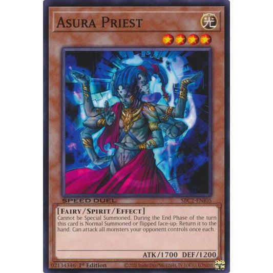 Image for Asura Priest (SBC2-ENI05) (SBC2) - YuGiOh