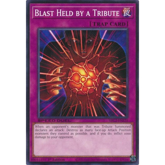 Image for Blast Held by a Tribute (SBC2-ENF21) (SBC2) - YuGiOh