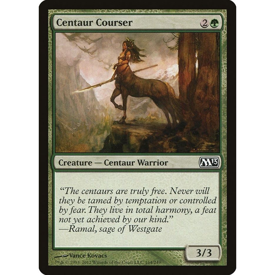 Image for Centaur Courser (164) (M13) - Magic: The Gathering