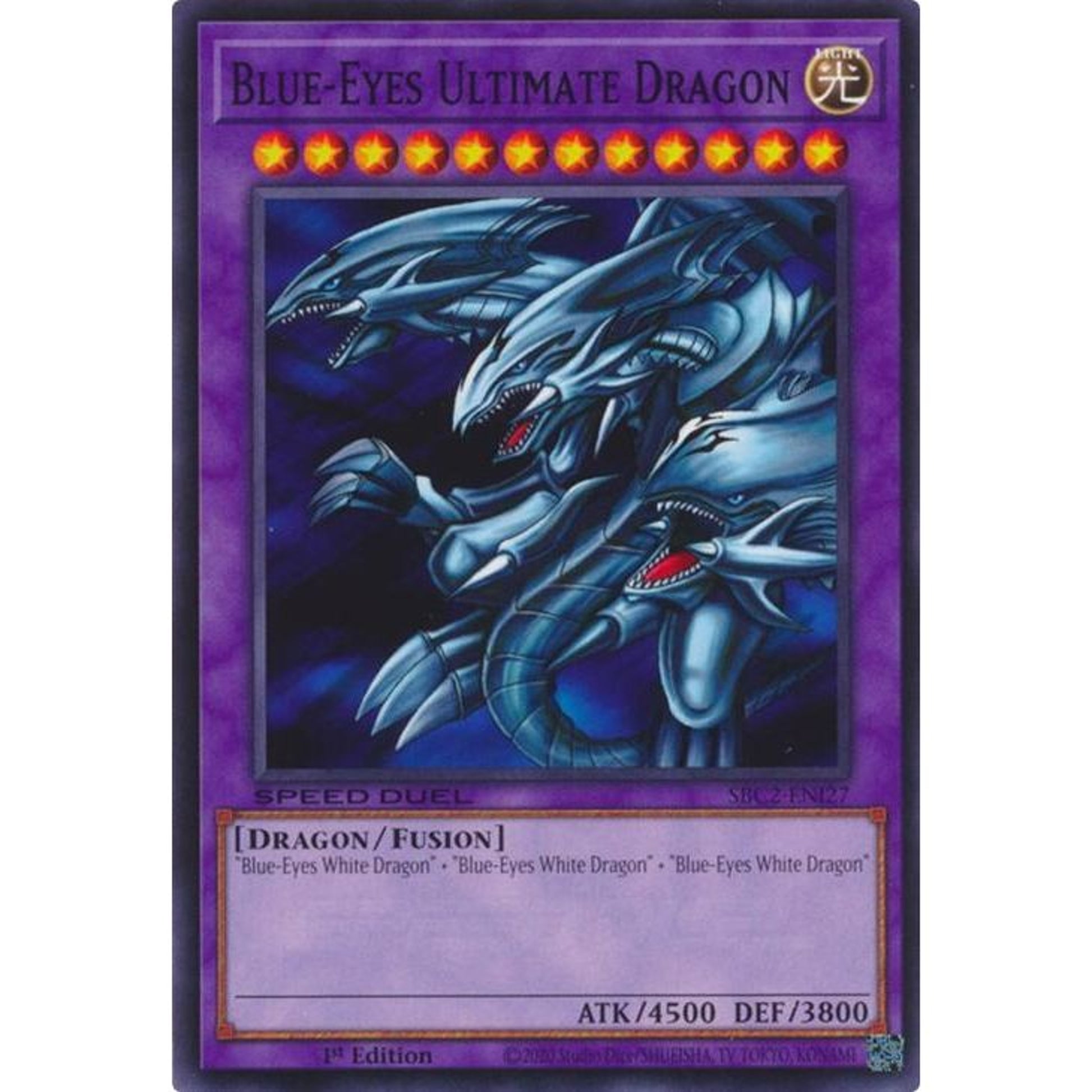 Image for Blue-Eyes Ultimate Dragon (SBC2-ENI27) (SBC2) - YuGiOh
