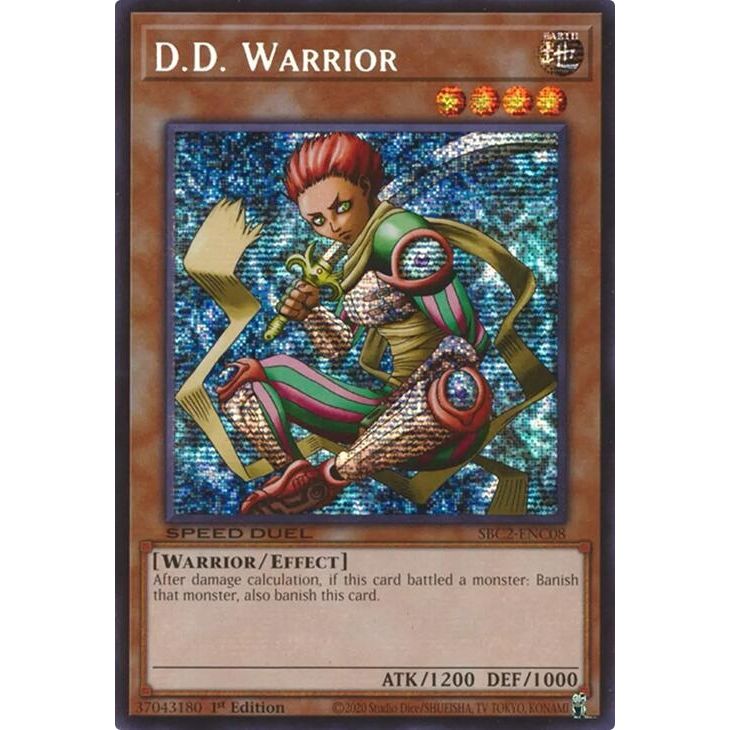 Image for D.D. Warrior (PSR) (SBC2-ENC08) (SBC2) - YuGiOh