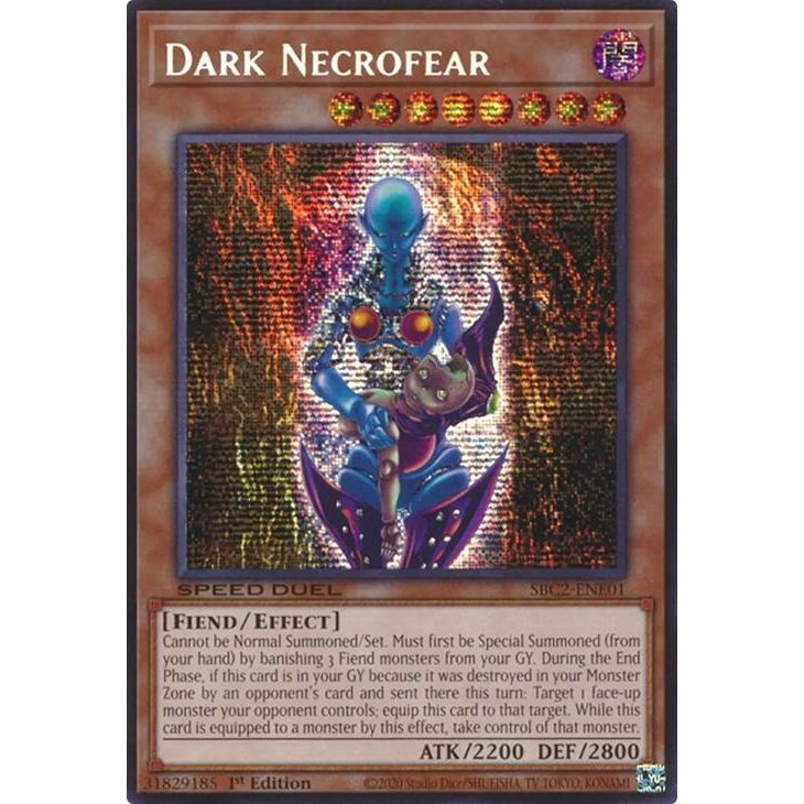 Image for Dark Necrofear (PSR) (SBC2-ENE01) (SBC2) - YuGiOh