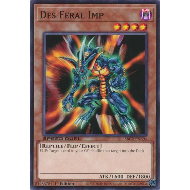Image for Des Feral Imp (SBC2-ENB04) (SBC2) - YuGiOh