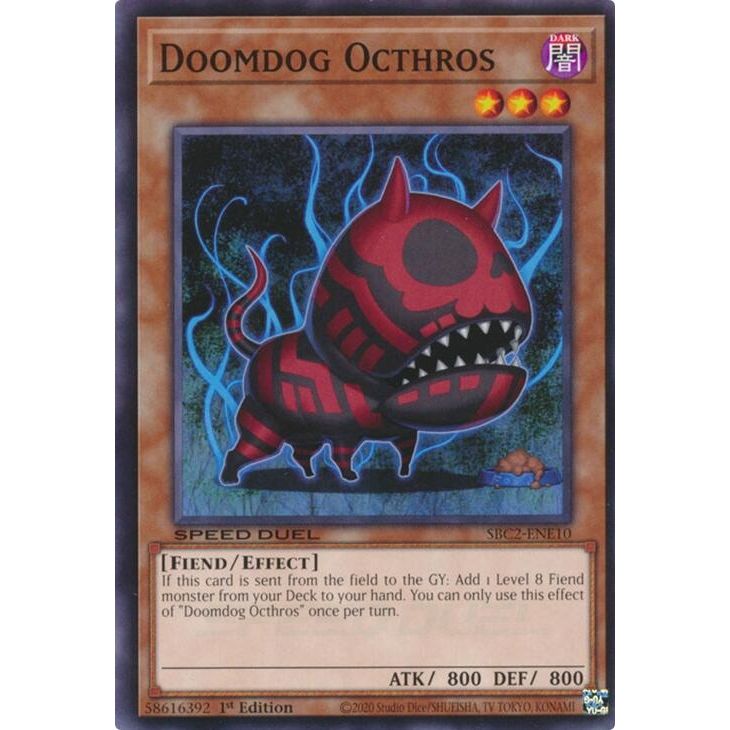 Image for Doomdog Octhros (SBC2-ENE10) (SBC2) - YuGiOh