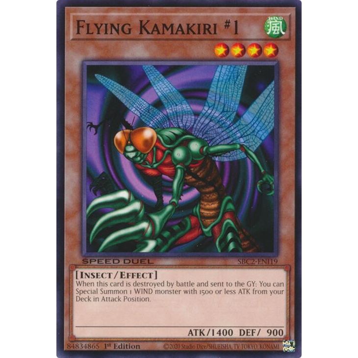 Image for Flying Kamakiri #1 (SBC2-ENI19) (SBC2) - YuGiOh