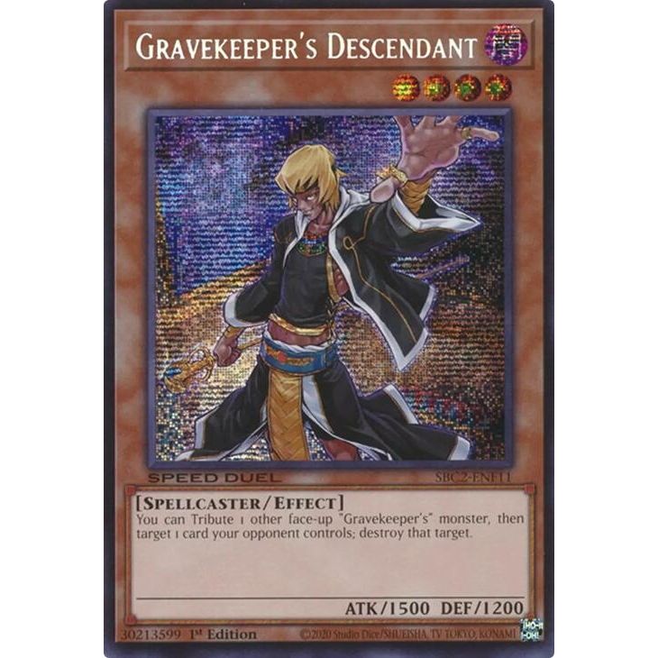 Image for Gravekeeper's Descendant (PSR) (SBC2-ENF11) (SBC2) - YuGiOh