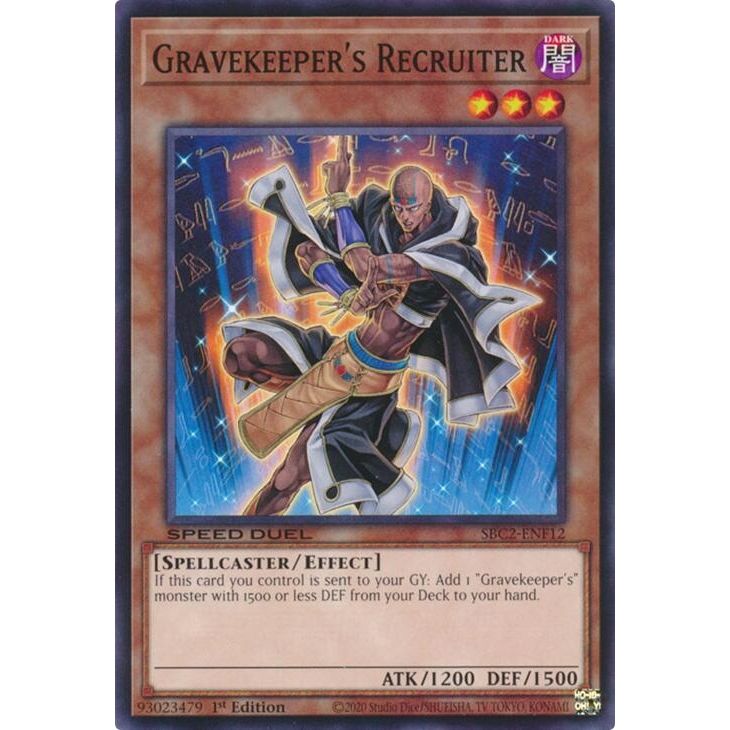 Image for Gravekeeper's Recruiter (SBC2-ENF12) (SBC2) - YuGiOh