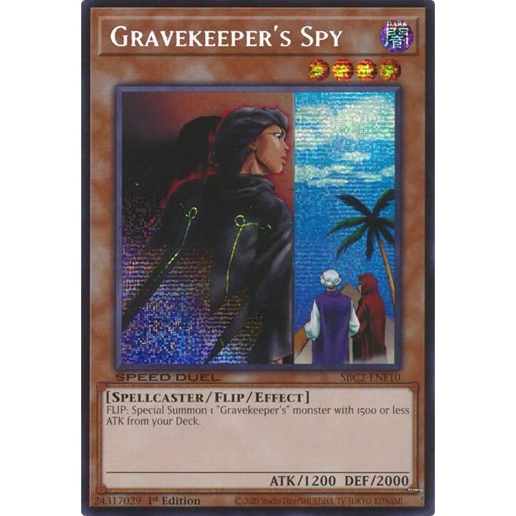 Image for Gravekeeper's Spy (PSR) (SBC2-ENF10) (SBC2) - YuGiOh