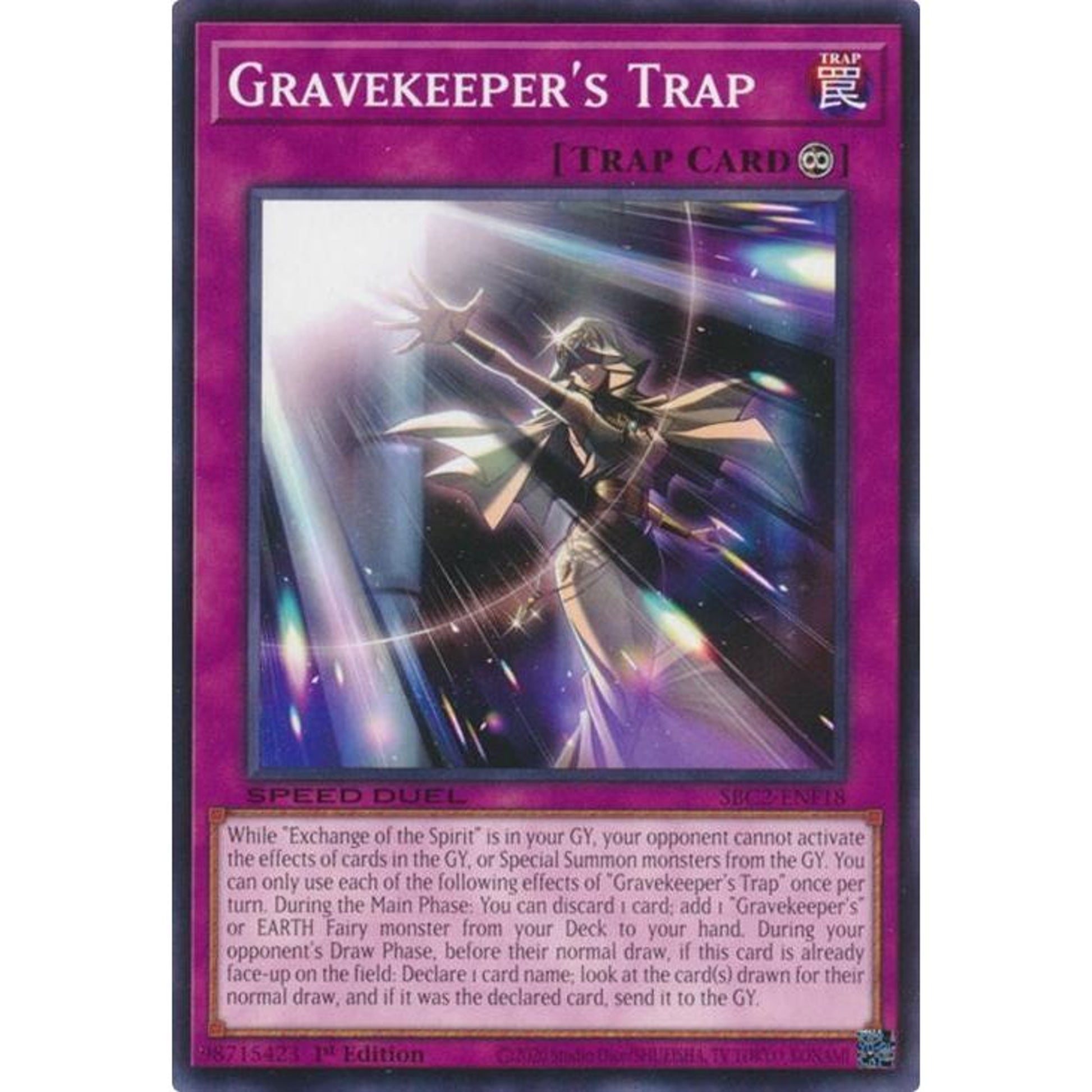 Image for Gravekeeper's Trap (SBC2-ENF18) (SBC2) - YuGiOh