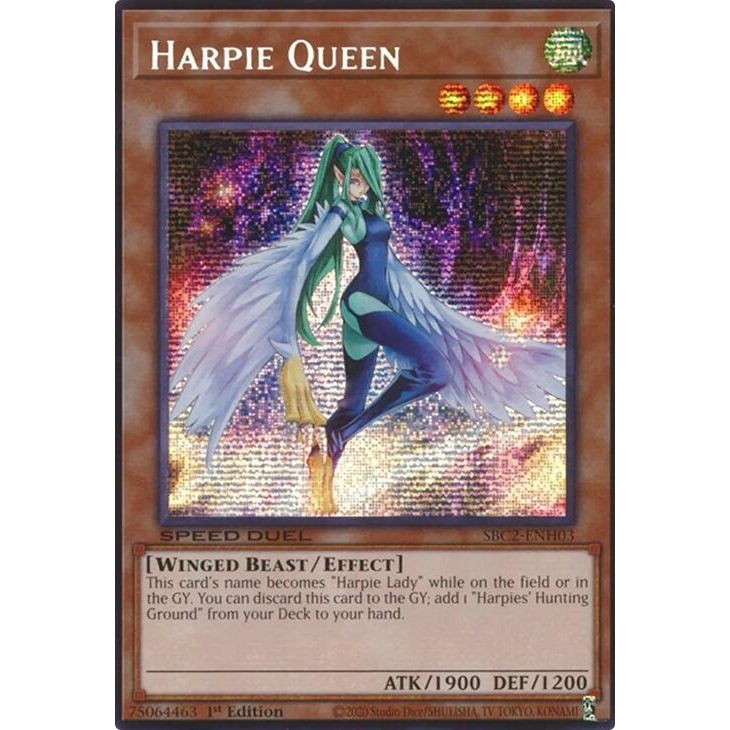 Image for Harpie Queen (PSR) (SBC2-ENH03) (SBC2) - YuGiOh